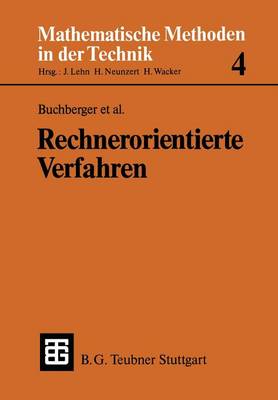 Cover of Rechnerorientierte Verfahren