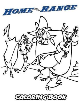 Book cover for Home on the Range Coloring Book