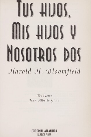 Cover of Tus Hijos, MIS Hijos y Nosotros DOS