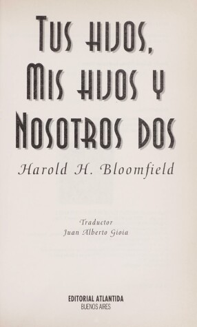 Book cover for Tus Hijos, MIS Hijos y Nosotros DOS