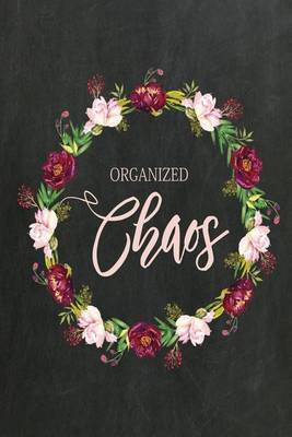 Cover of Chalkboard Journal - Organized Chaos (Baby Pink)