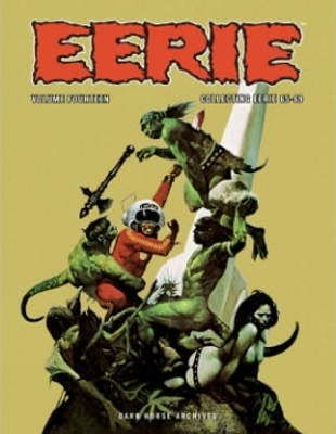 Book cover for Eerie Archives Volume 14