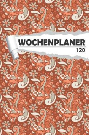 Cover of Wochenplaner retro Blumen