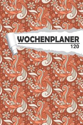 Cover of Wochenplaner retro Blumen