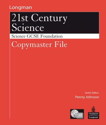 Book cover for Science for 21st Century GCSE Single Science Foundation Copymaster File