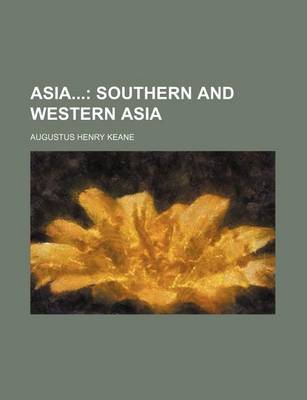 Book cover for Asia; Southern and Western Asia