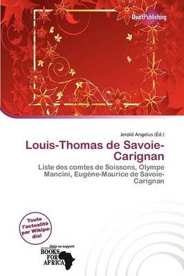 Book cover for Louis-Thomas de Savoie-Carignan