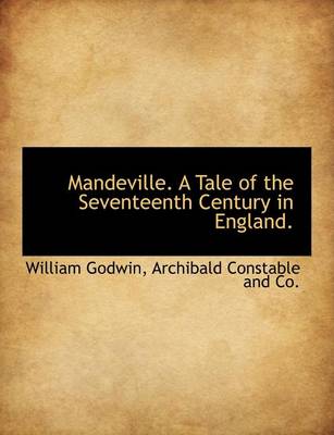 Book cover for Mandeville. a Tale of the Seventeenth Century in England.