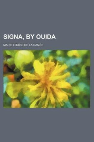 Cover of Signa, by Ouida