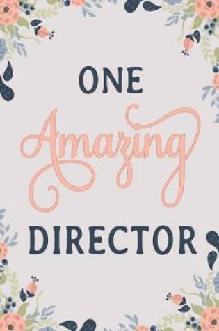 Cover of One Amazing Director