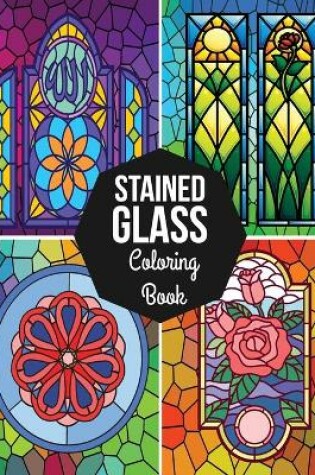 Cover of Stained glass coloring book