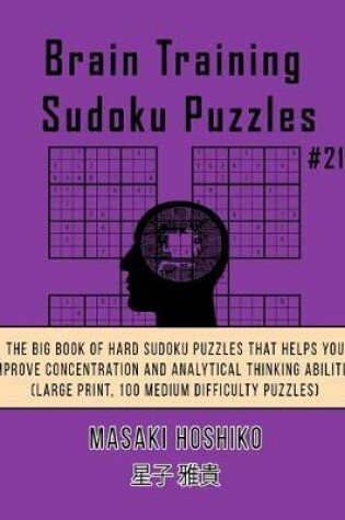 Cover of Brain Training Sudoku Puzzles #21