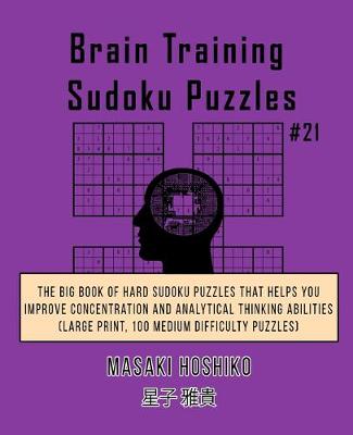 Book cover for Brain Training Sudoku Puzzles #21