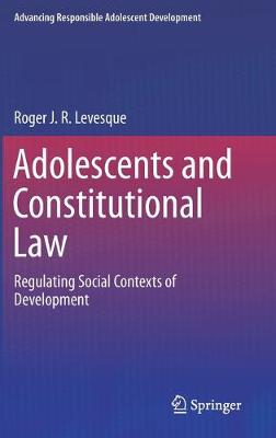 Cover of Adolescents and Constitutional Law