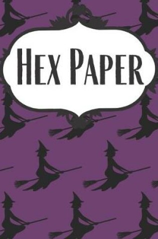 Cover of Witty Witch Hexagon Paper Notebook