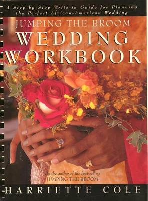 Book cover for Jumping the Broom Wedding Workbook