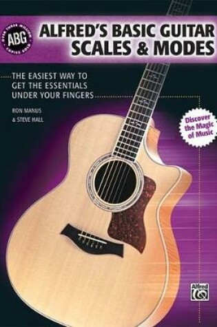 Cover of Alfred's Basic Guitar Scales & Modes