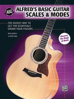 Book cover for Alfred's Basic Guitar Scales & Modes