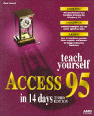 Cover of Sams Teach Yourself Access 95 in 14 Days