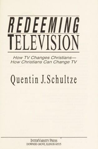 Cover of Redeeming Television