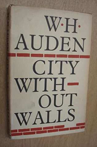Cover of City without Walls and Other Poems