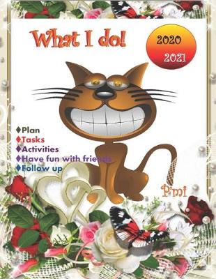 Book cover for What I Do! to Do List Notebook 2020-2021 V.3