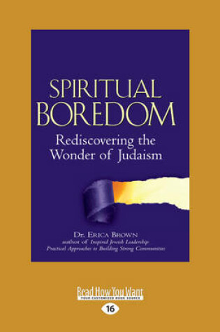 Cover of Spiritual Boredom