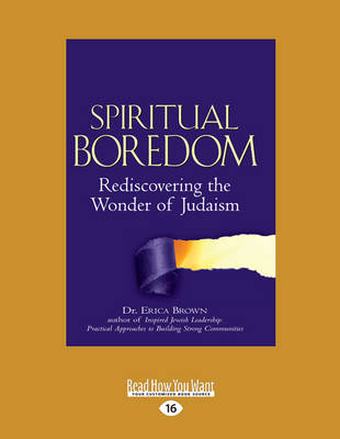 Book cover for Spiritual Boredom