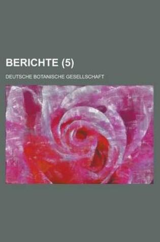 Cover of Berichte (5 )