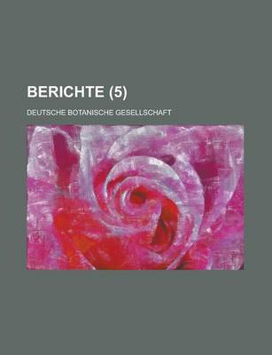 Book cover for Berichte (5 )
