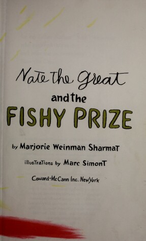 Book cover for Nate Great/Fish Prize