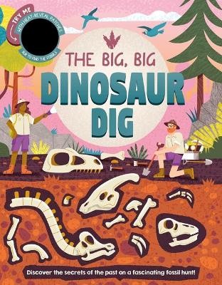 Book cover for The Big, Big Dinosaur Dig