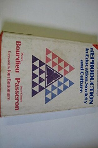 Cover of Reproduction in Education, Society and Culture