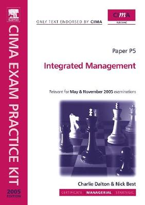 Cover of CIMA Exam Practice Kit: Integrated Management