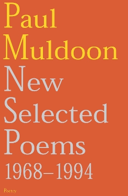 Book cover for New Selected Poems