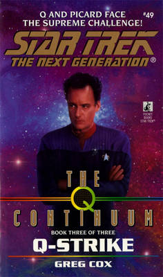 Book cover for St:tng:#49: Q-strike