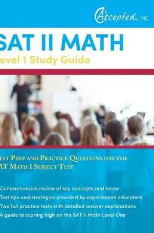 Cover of SAT II Math Level 1 Study Guide