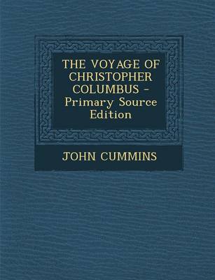 Book cover for The Voyage of Christopher Columbus