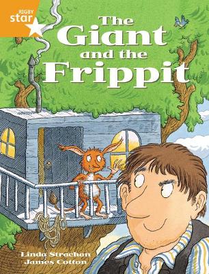 Book cover for Rigby Star Guided 2 Orange Level, The Giant and the Frippit Pupil Book (single)
