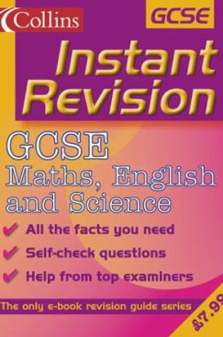 Cover of GCSE Maths, English and Science