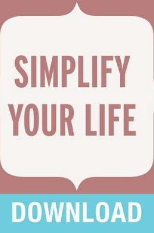 Cover of Simplify Your Life