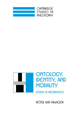 Book cover for Ontology, Identity, and Modality