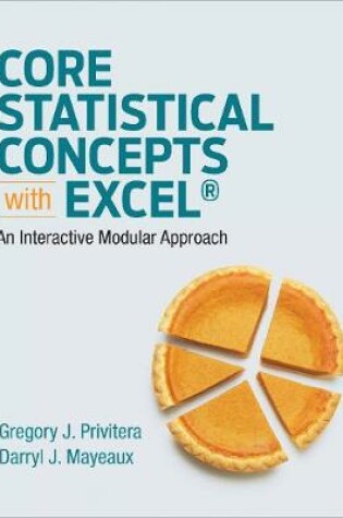 Cover of Core Statistical Concepts with Excel(r)