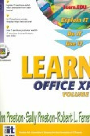 Cover of Learn Office XP Volume I