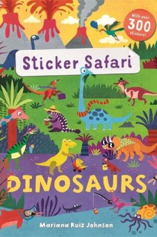 Cover of Sticker Safari: Dinosaurs