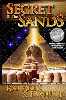 Cover of Secret of the Sands, 2009 ReadersFavorite.com 'Fiction-Mystery' Silver Medalist,