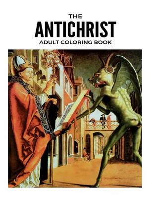 Book cover for Antichrist Adult Coloring Book