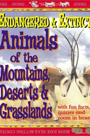 Cover of Endang & Extinct Mountain Anim