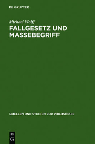 Cover of Fallgesetz Und Massebegriff
