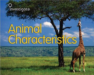 Book cover for Animal Characteristics
